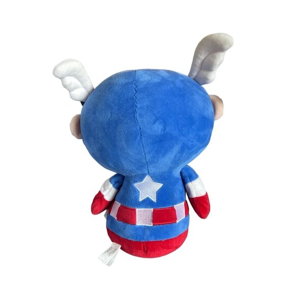 Hallmark large Itty Bitty Marvel Captain America Plush Stuffed Animal 11 inches - Picture 6 of 11